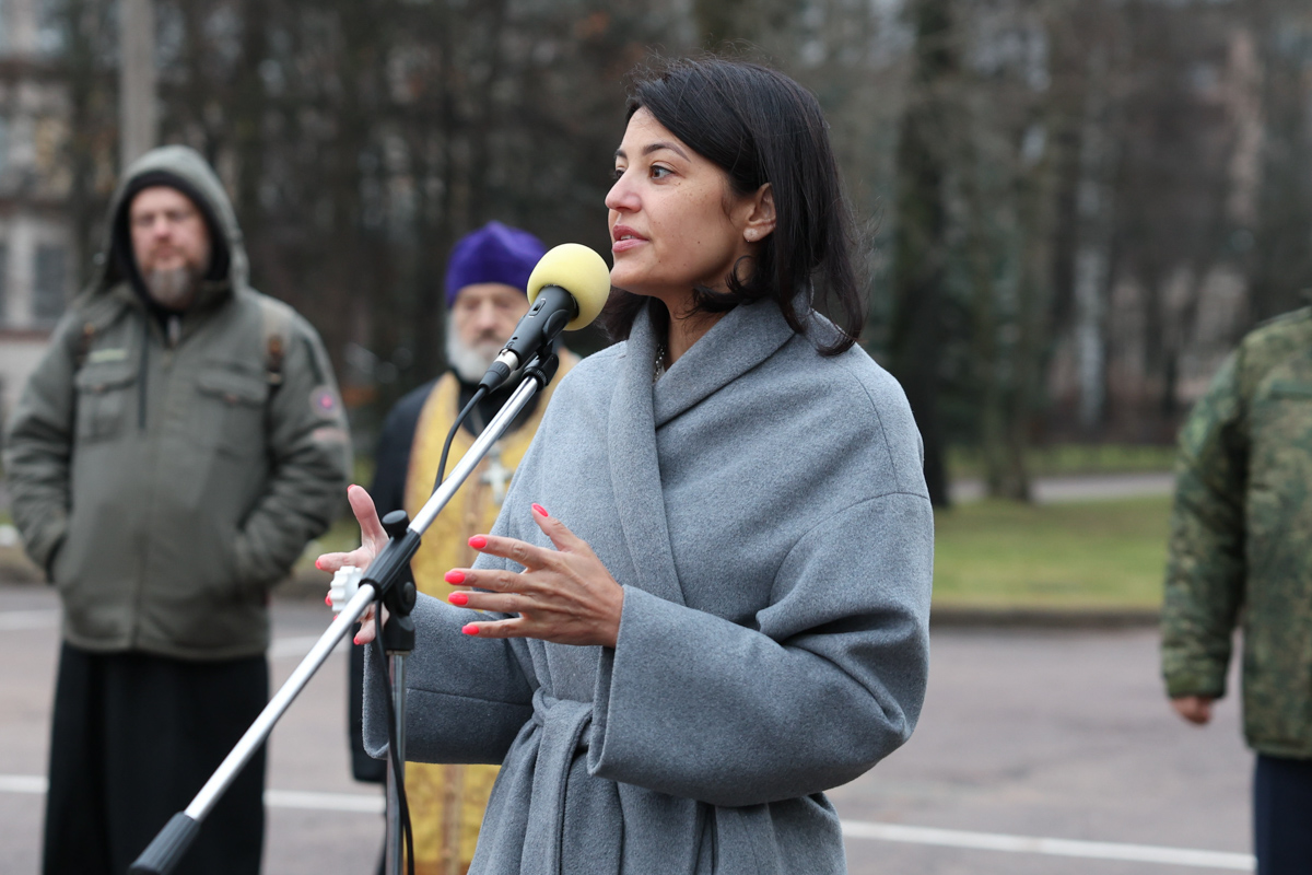 Руководитель регионального отделения Народного фронта в Санкт-Петербурге Екатерина Кондратьева 