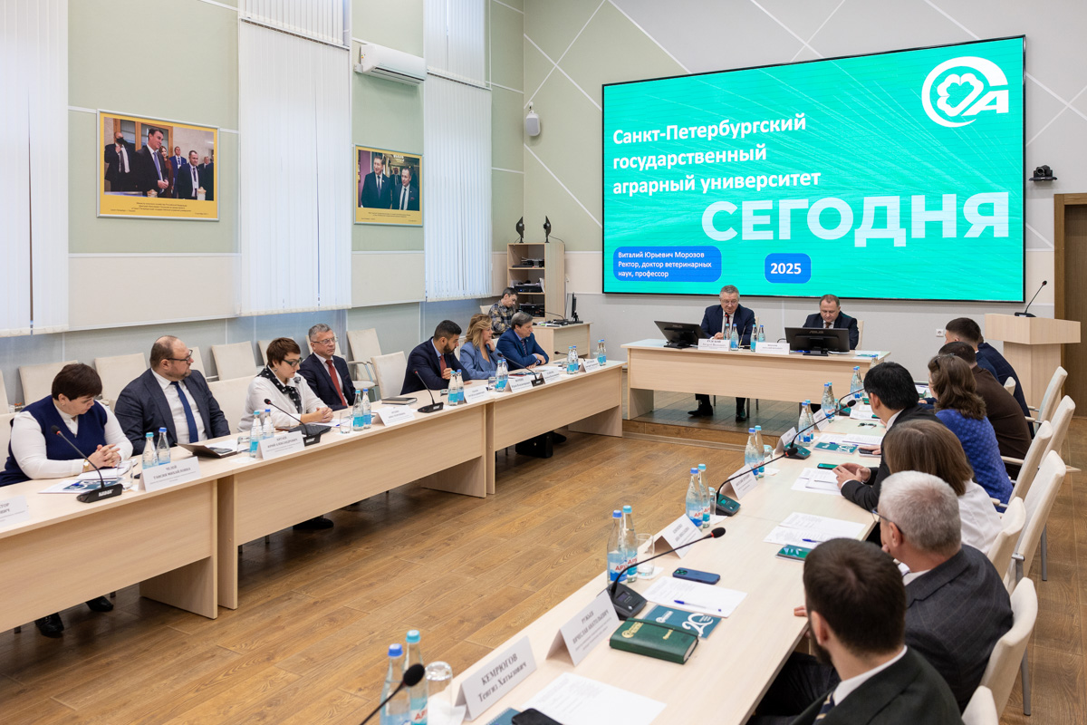 Встреча руководства СПбПУ и СПбГАУ 