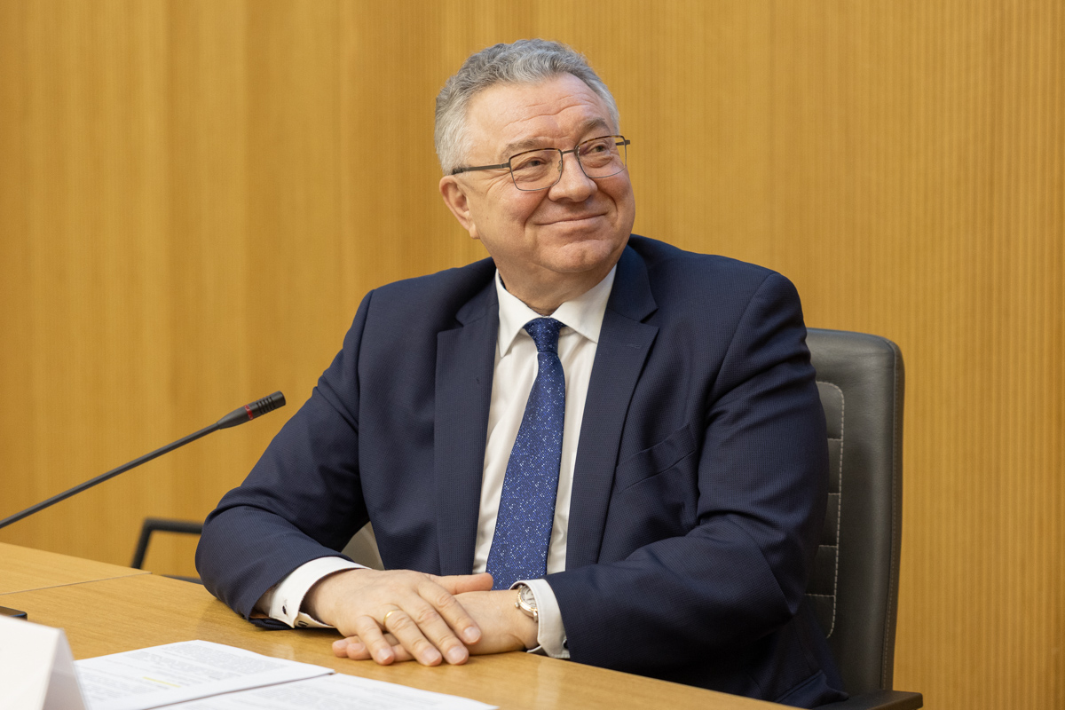 Ректор СПбПУ академик РАН Андрей Рудской 
