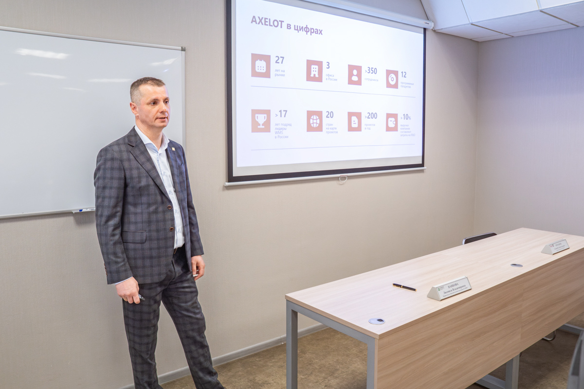 Алексей Тимашов прочёл лекцию в новой аудитории 