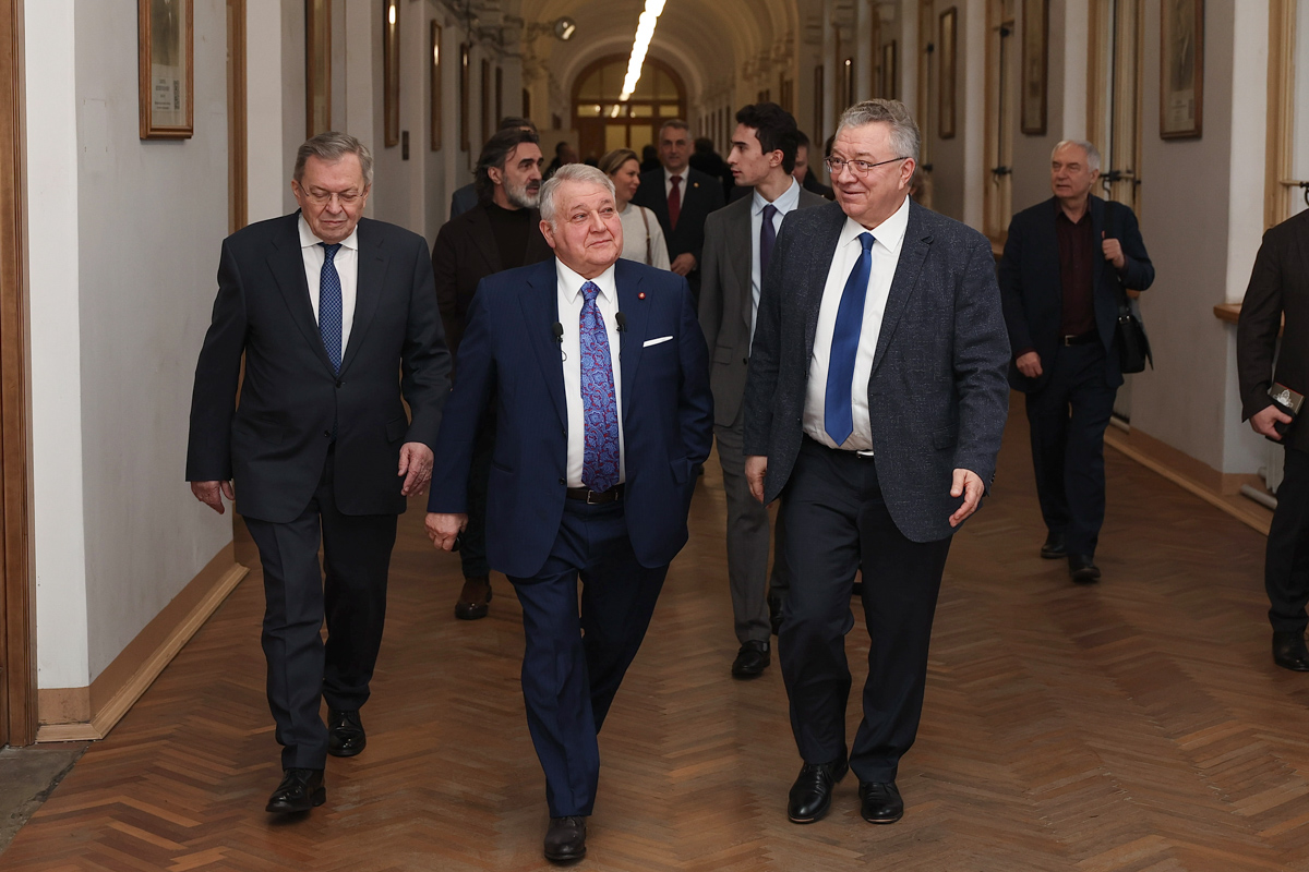 Политех посетил Михаил Ковальчук 