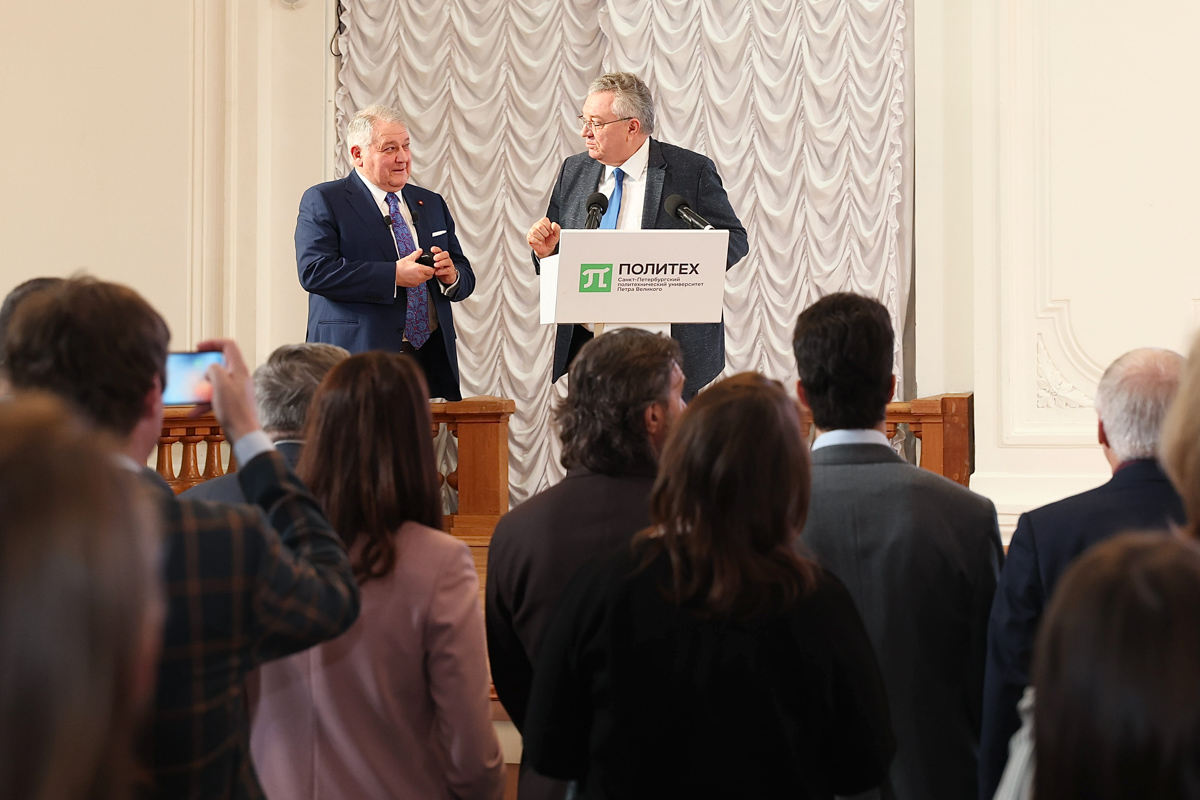 Михаил Ковальчук выступил в Белом зале перед студентами и учёными университета с лекцией «Ядерная энергетика для космоса» 