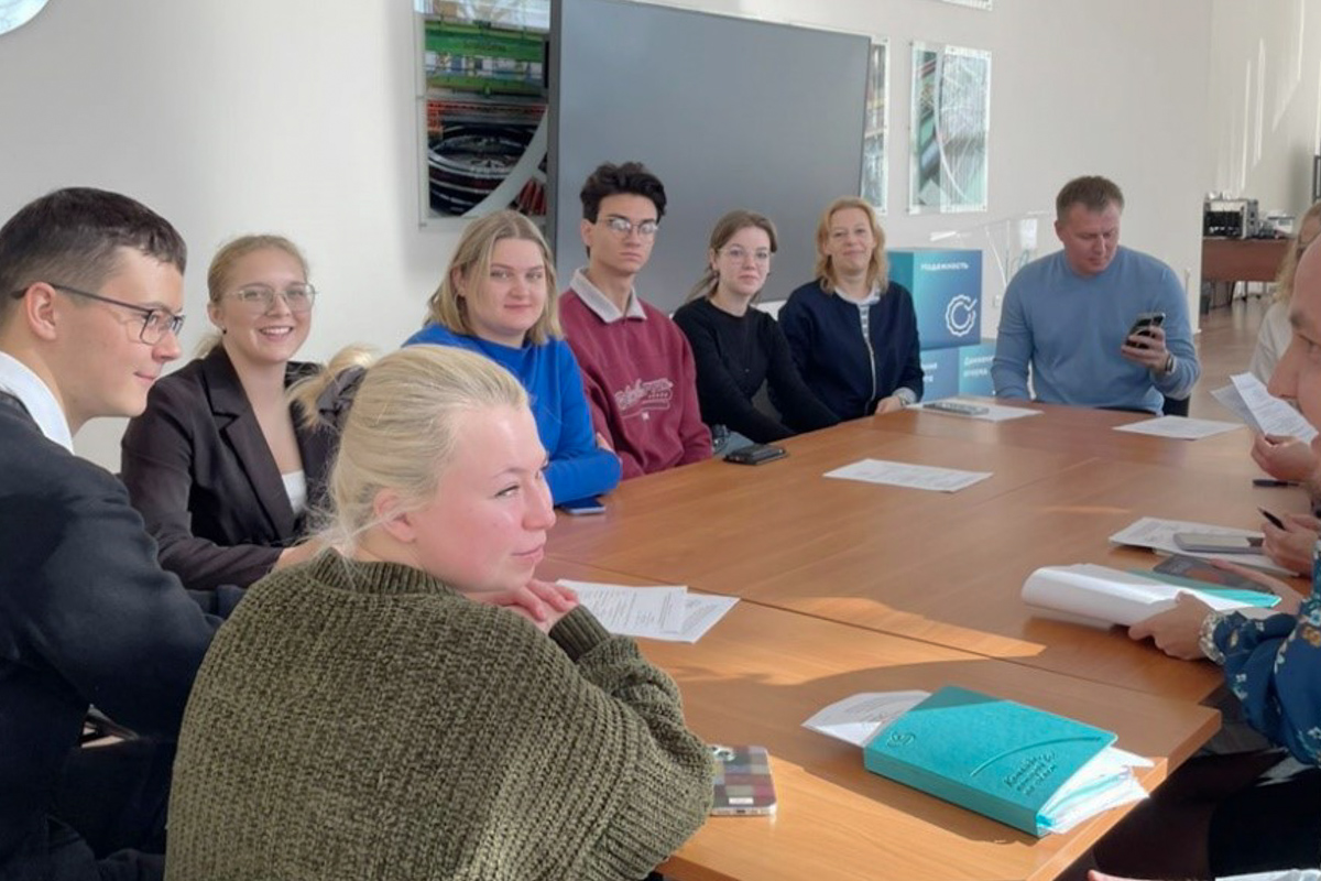 Студенты и преподаватели СПбПУ на плановой встрече с представителями квалифицированного заказчика «Силовые машины» 