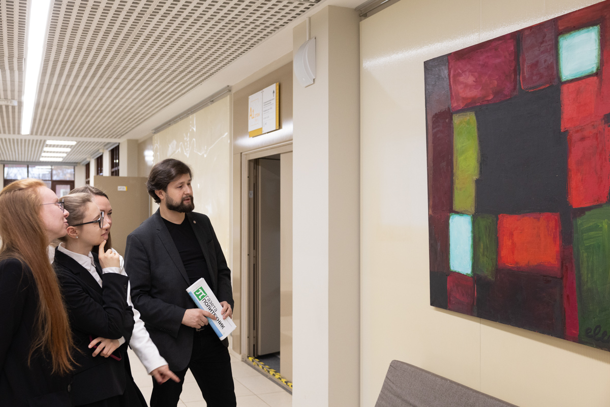 Посетители выставки 