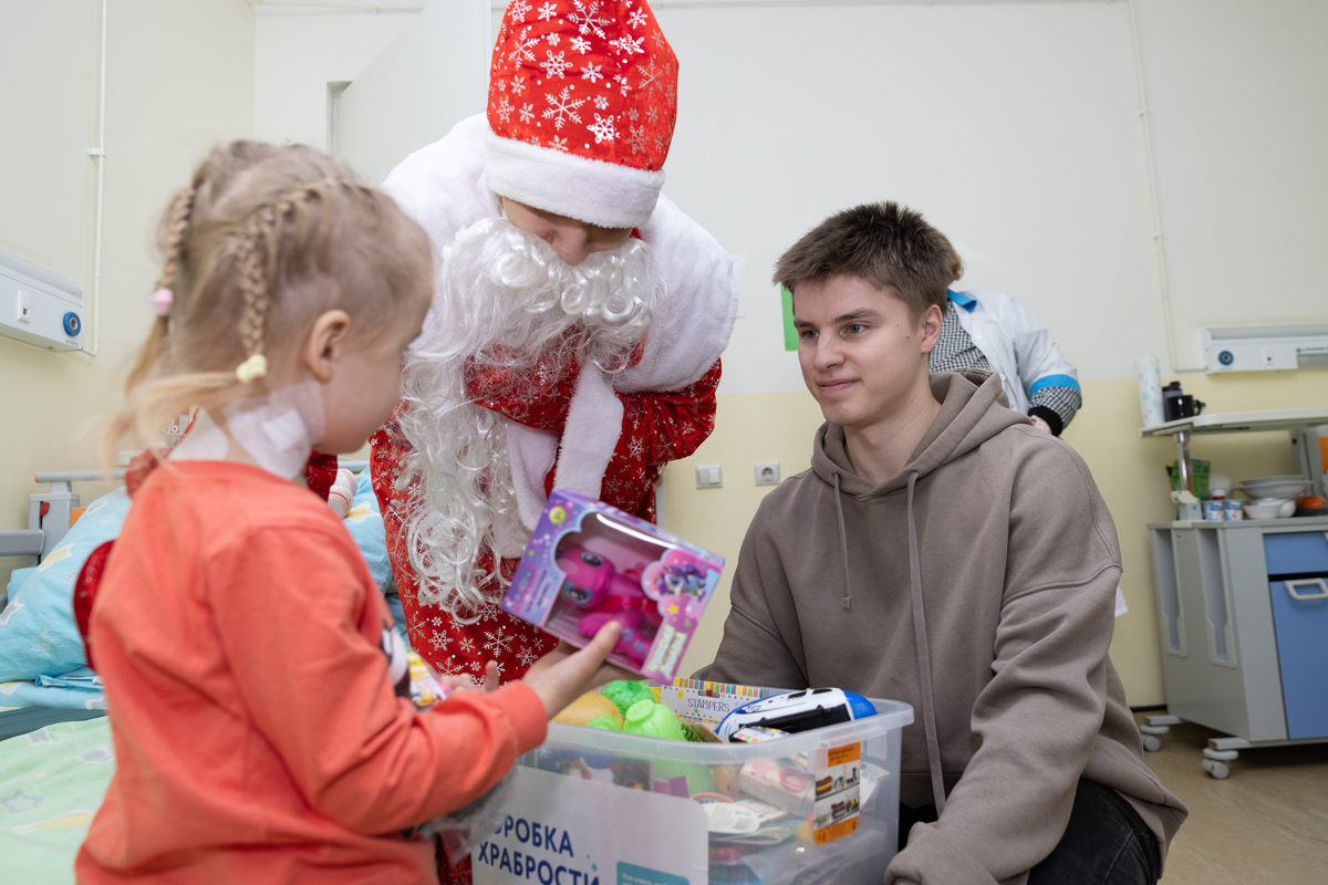 Все дети смогли найти себе что-то по душе 