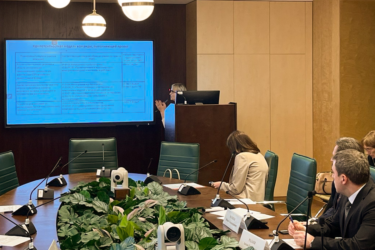 Проект курируют наставники со стороны университета и предприятия-заказчика 