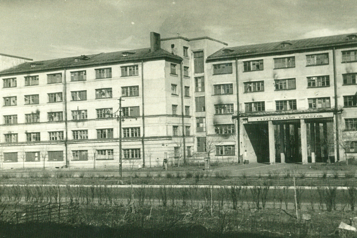 В студгородке располагался эвакогоспиталь 