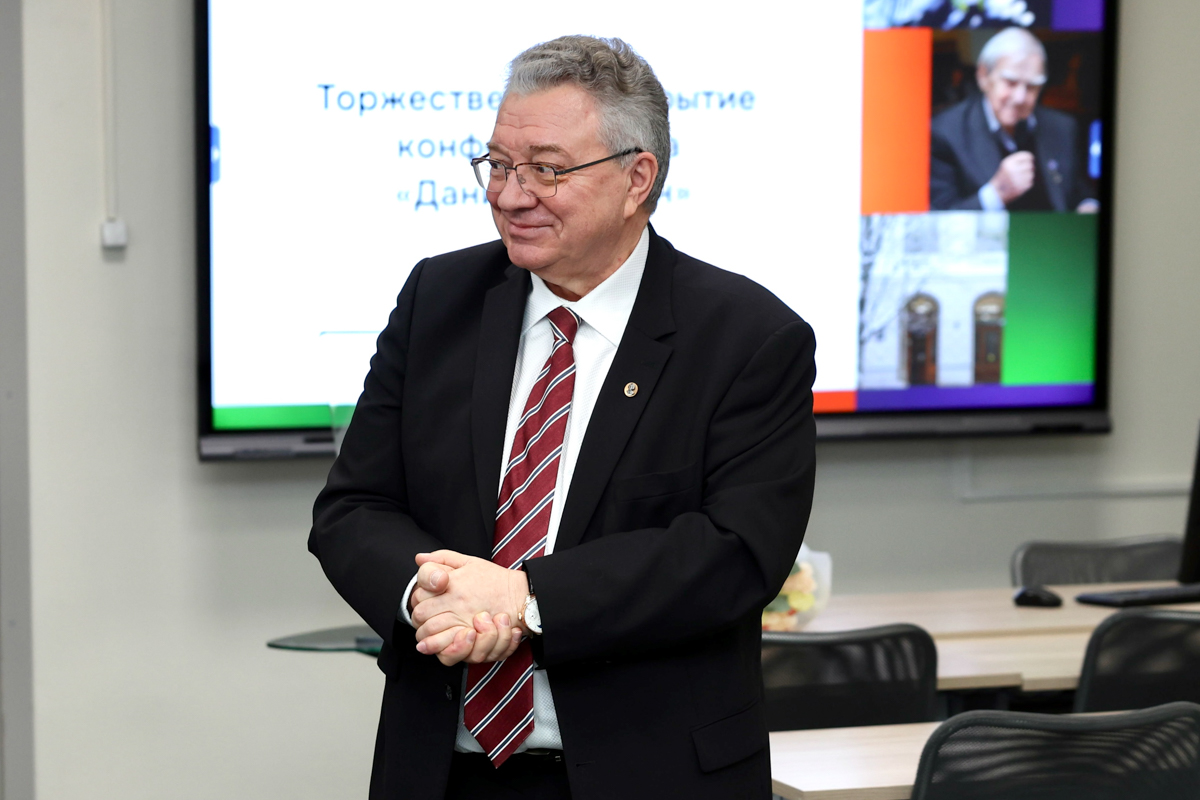 Ректор СПбПУ Андрей Рудской на церемонии открытия 