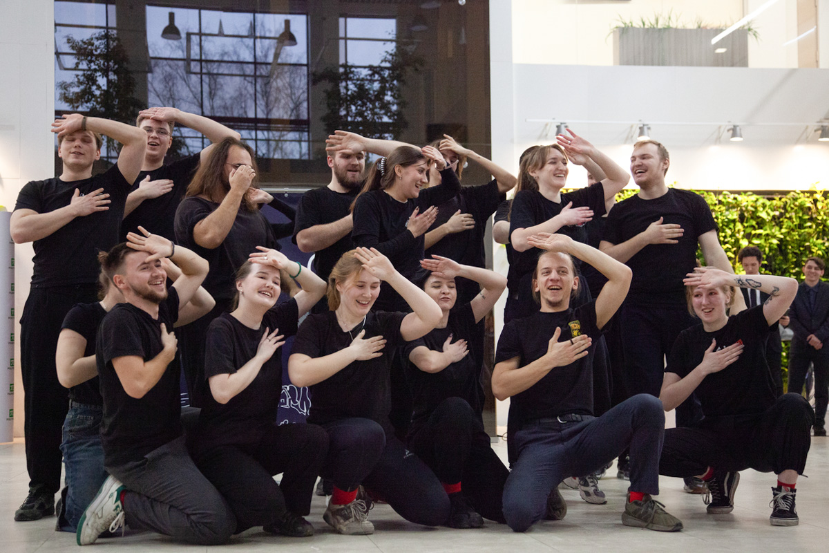 Бойцы студенческих отрядов Санкт-Петербурга представили творческие номера 