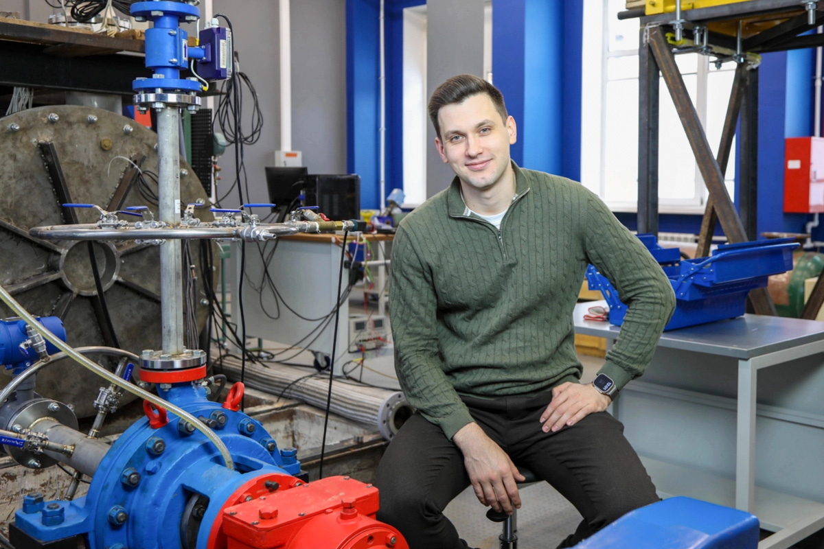 Научный сотрудник Лаборатории гидромашиностроения ВШЭМ ИЭ, ведущий специалист СКБ «Системный инжиниринг» Арсентий Клюев 