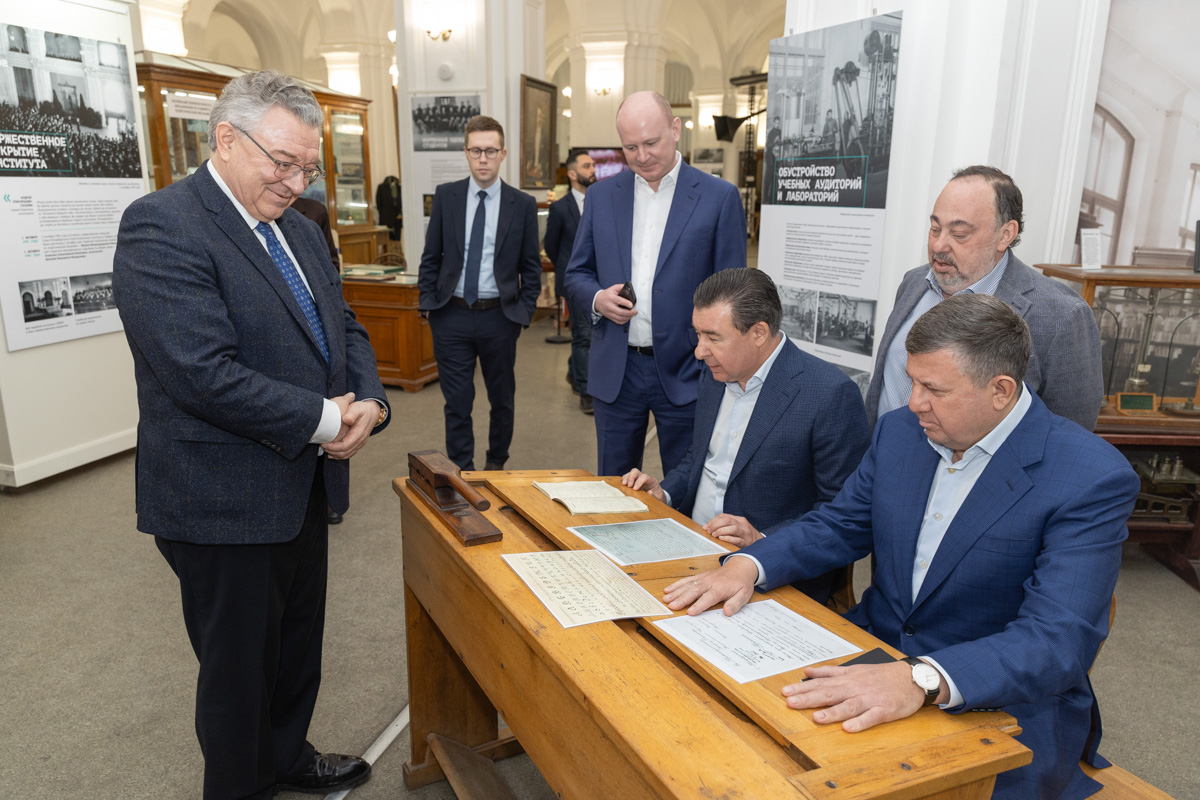 В Музее истории СПбПУ