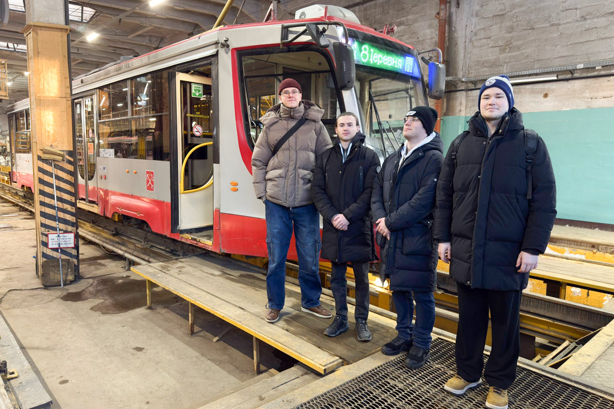 В цеху по ремонту и обслуживанию подвижного состава ОСП «Трамвайный парк № 5» 