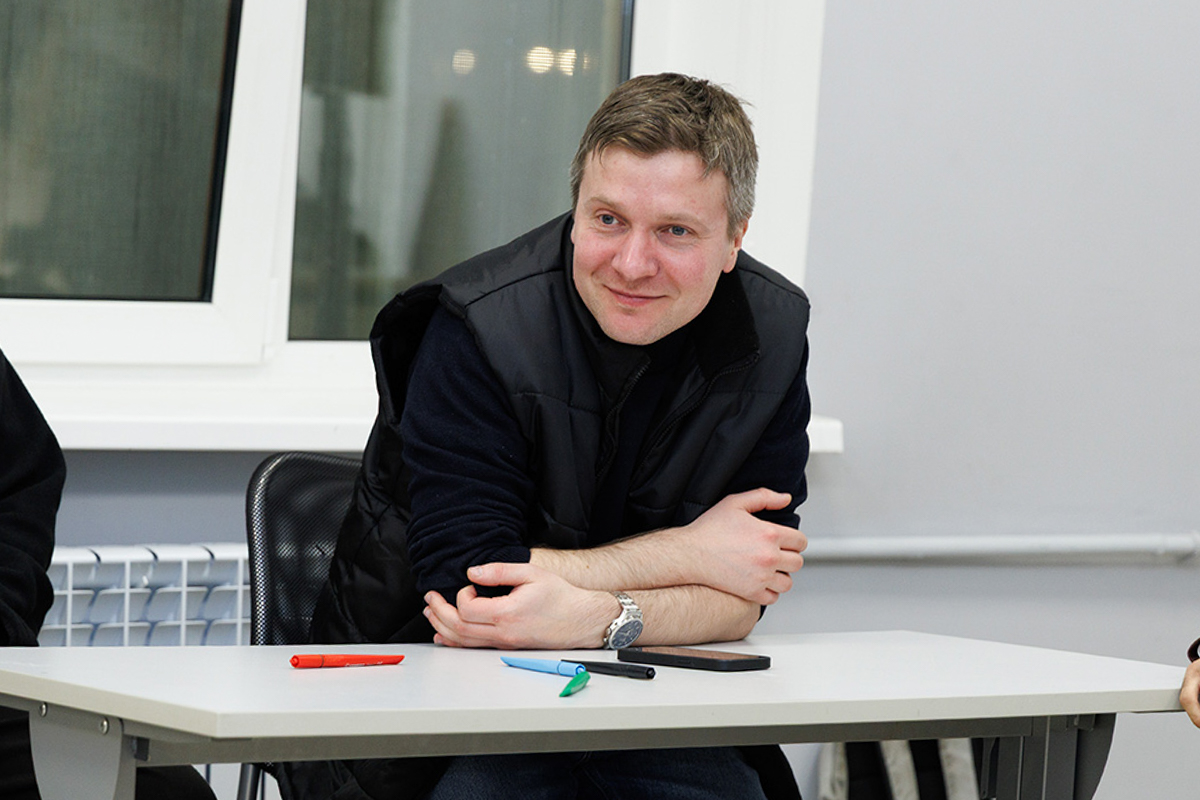 Директор Центра молодёжных траекторий Андрей Долгирев 