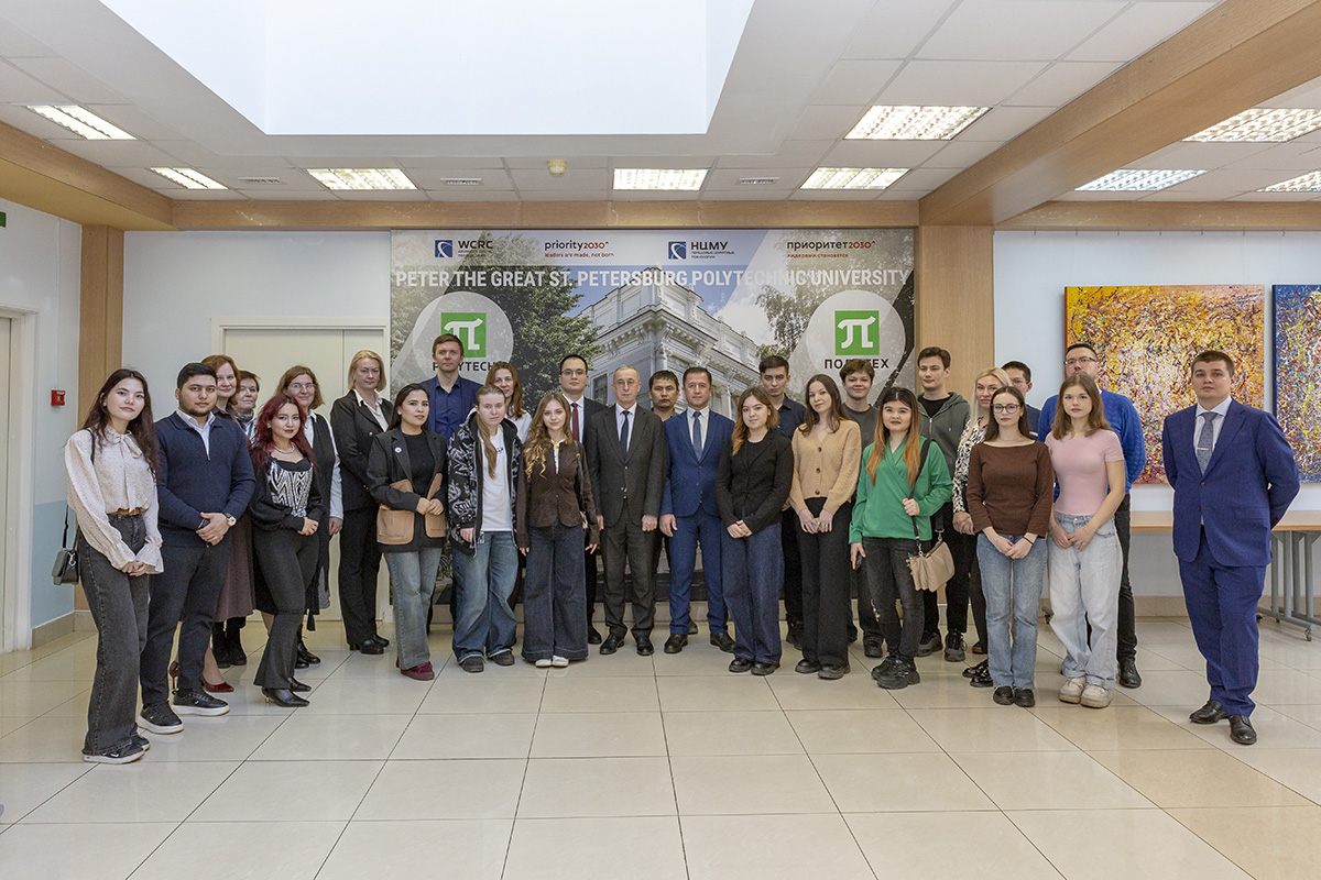 Встреча делегации Генерального консульства Республики Узбекистан со студентами Политеха 