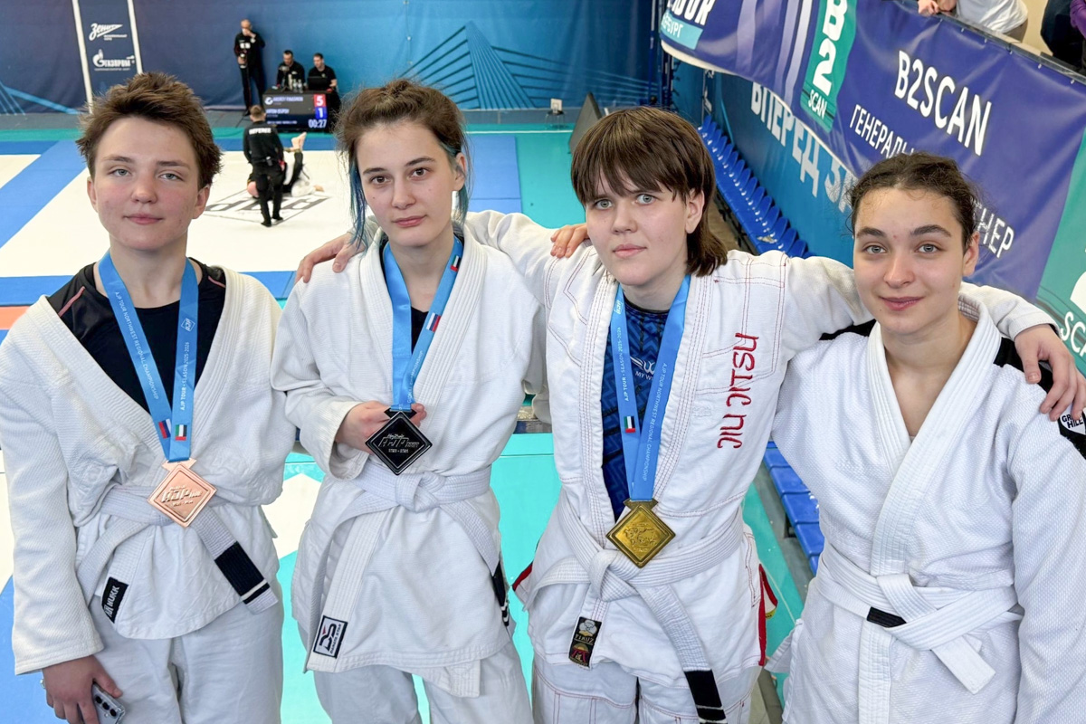 Политехники блестяще выступили на турнире по джиу-джитсу 
