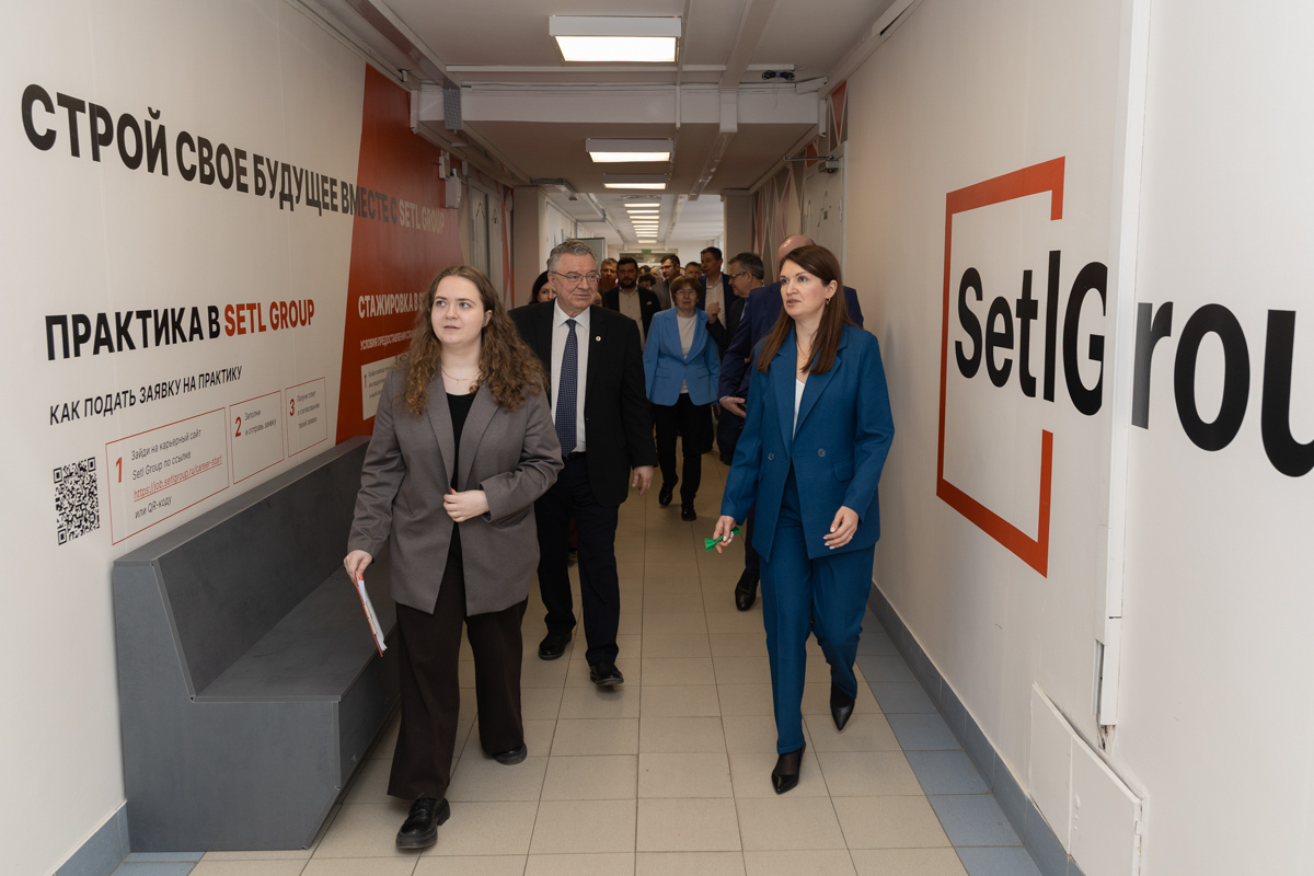 Мероприятие открыл ректор СПбПУ Андрей Рудской 