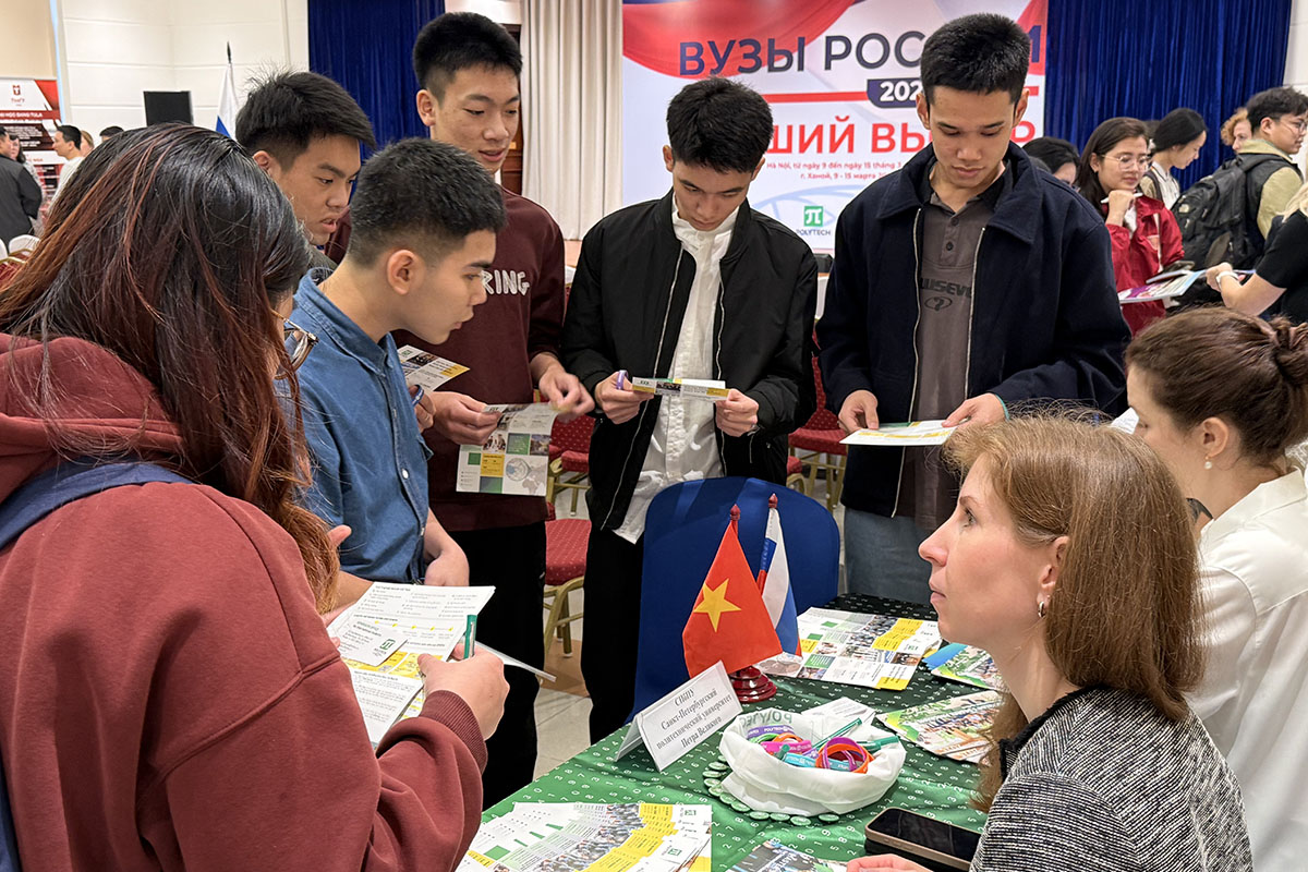 Программы СПбПУ вызвали большой интерес у технически ориентированной молодежи 