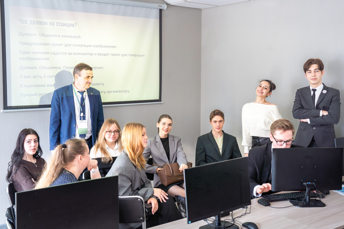 Участники прошли пять тематических станций 