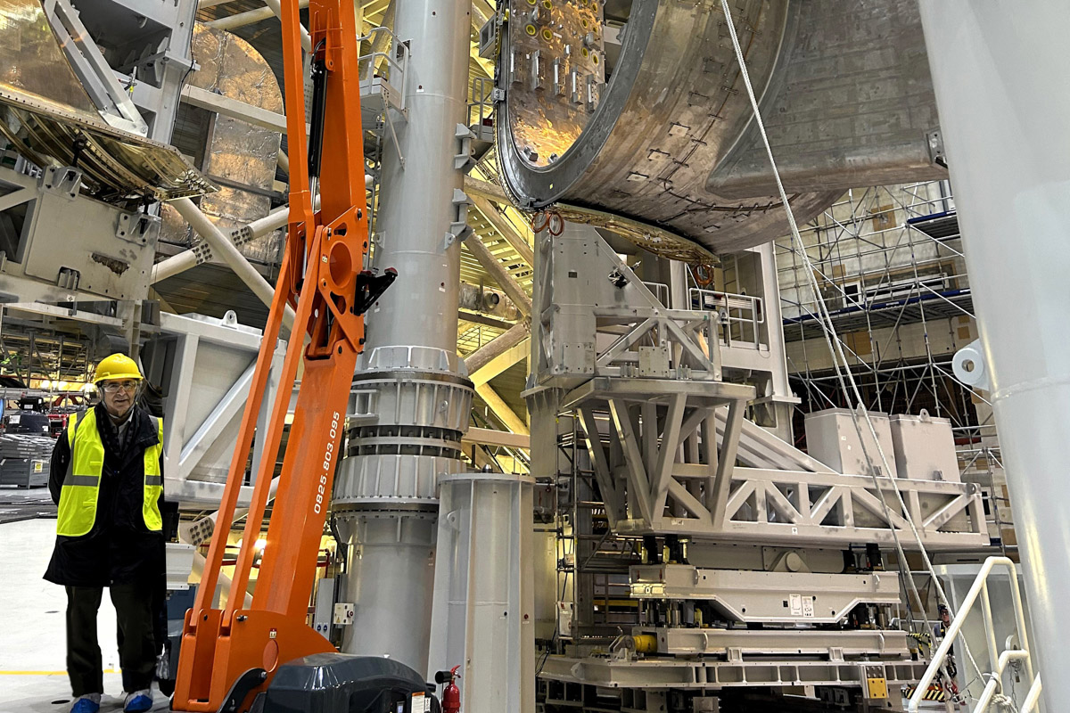 Владимир Рожанский во время одной из командировок в ИТЭР 