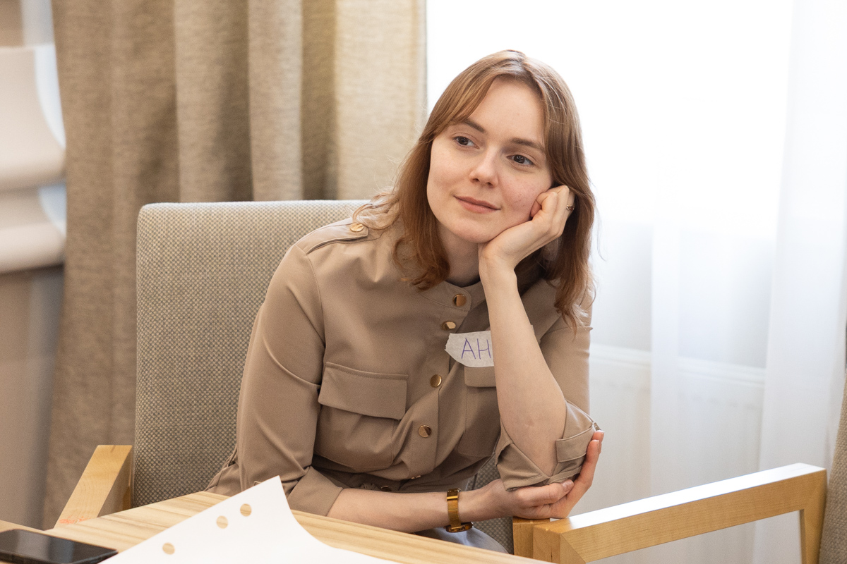 Участница форсайт-сессии 