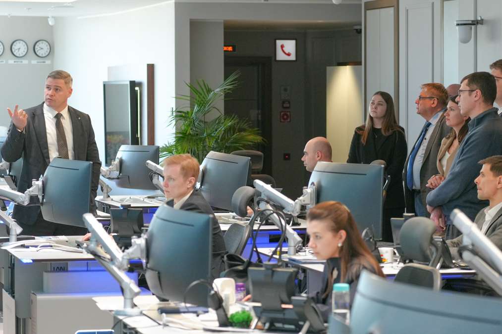 Во время визита представители Инженерно-строительного института посетили Центр управления проектами ООО «Газпром инвест»