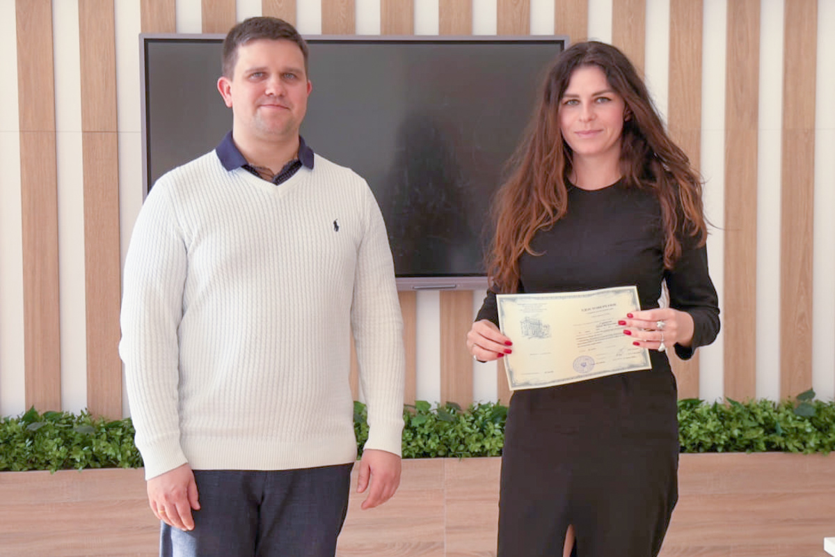 В конце обучения участники получили удостоверения о повышении квалификации установленного образца