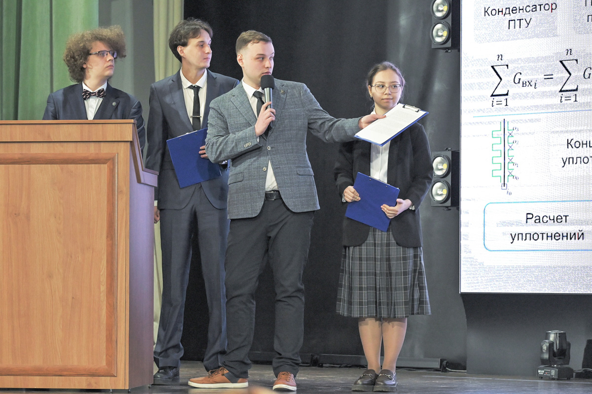 Выступление команды СПбПУ 