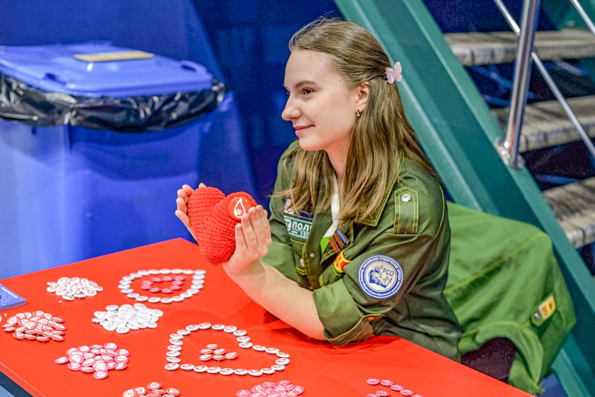 В Санкт-Петербургском политехническом университете Петра Великого состоялась традиционная весенняя акция «День донора» 