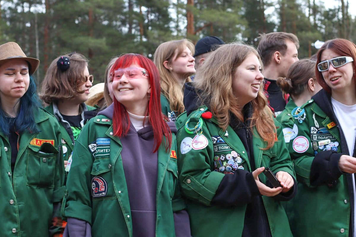 Политехники приняли участие в весеннем слёте студенческих отрядов Санкт-Петербурга 