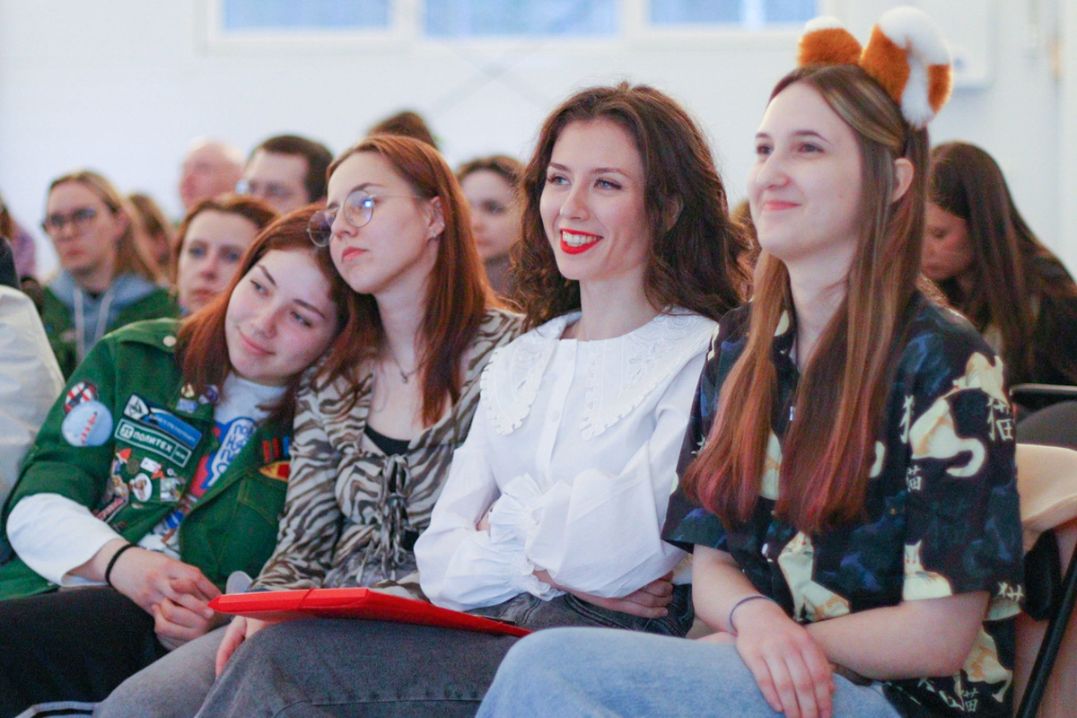 На мероприятии слёта 