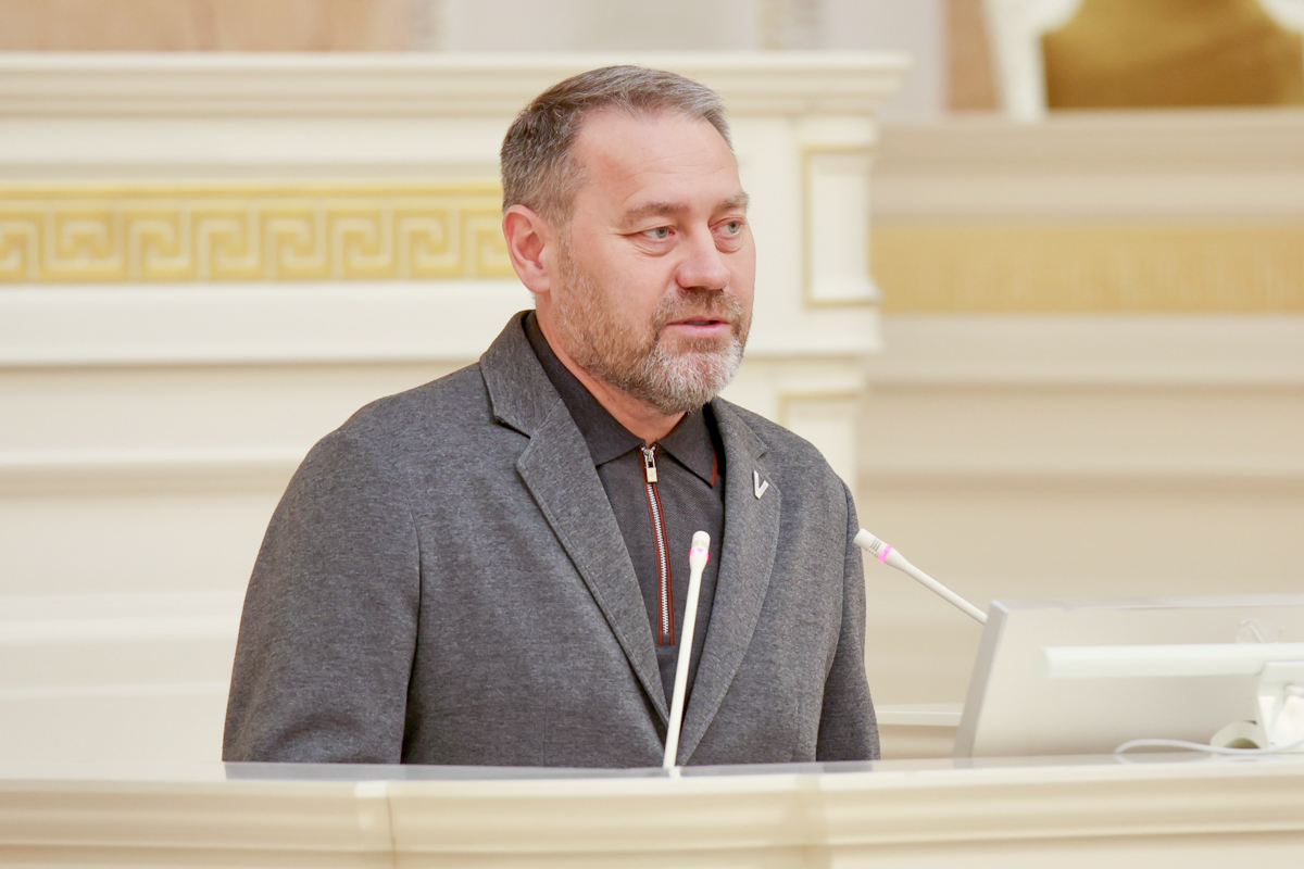 Председатель Законодательного собрания Санкт-Петербурга Александр Бельский 