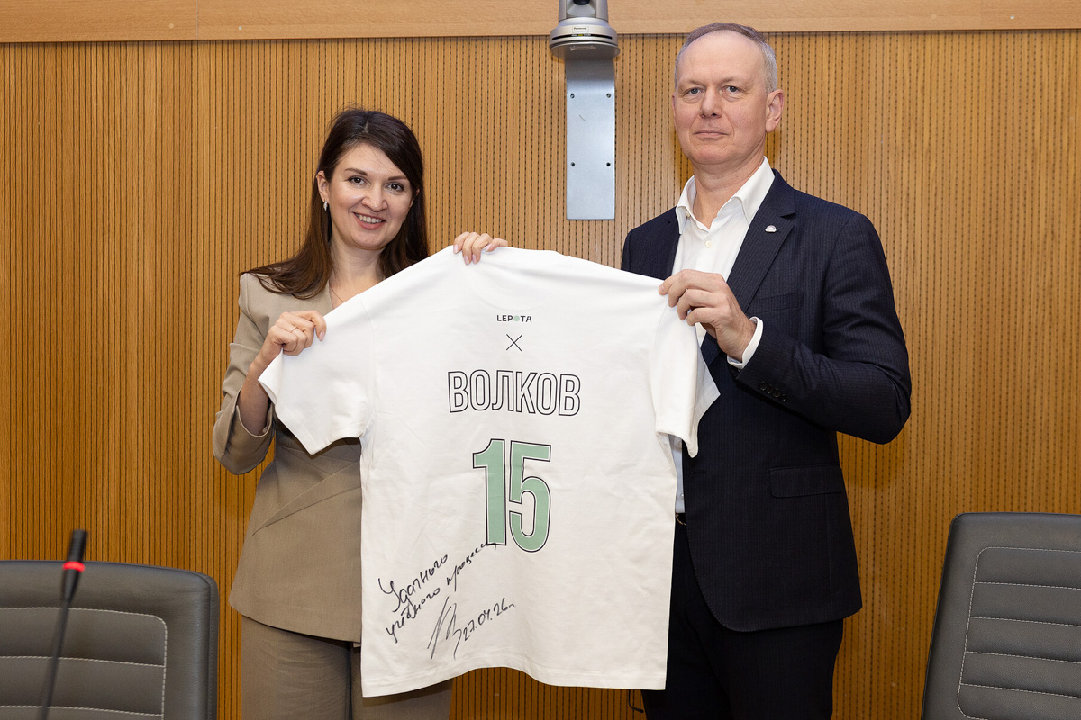 Марина Петроченко провела «Вам слово!» с Сергеем Волковым 