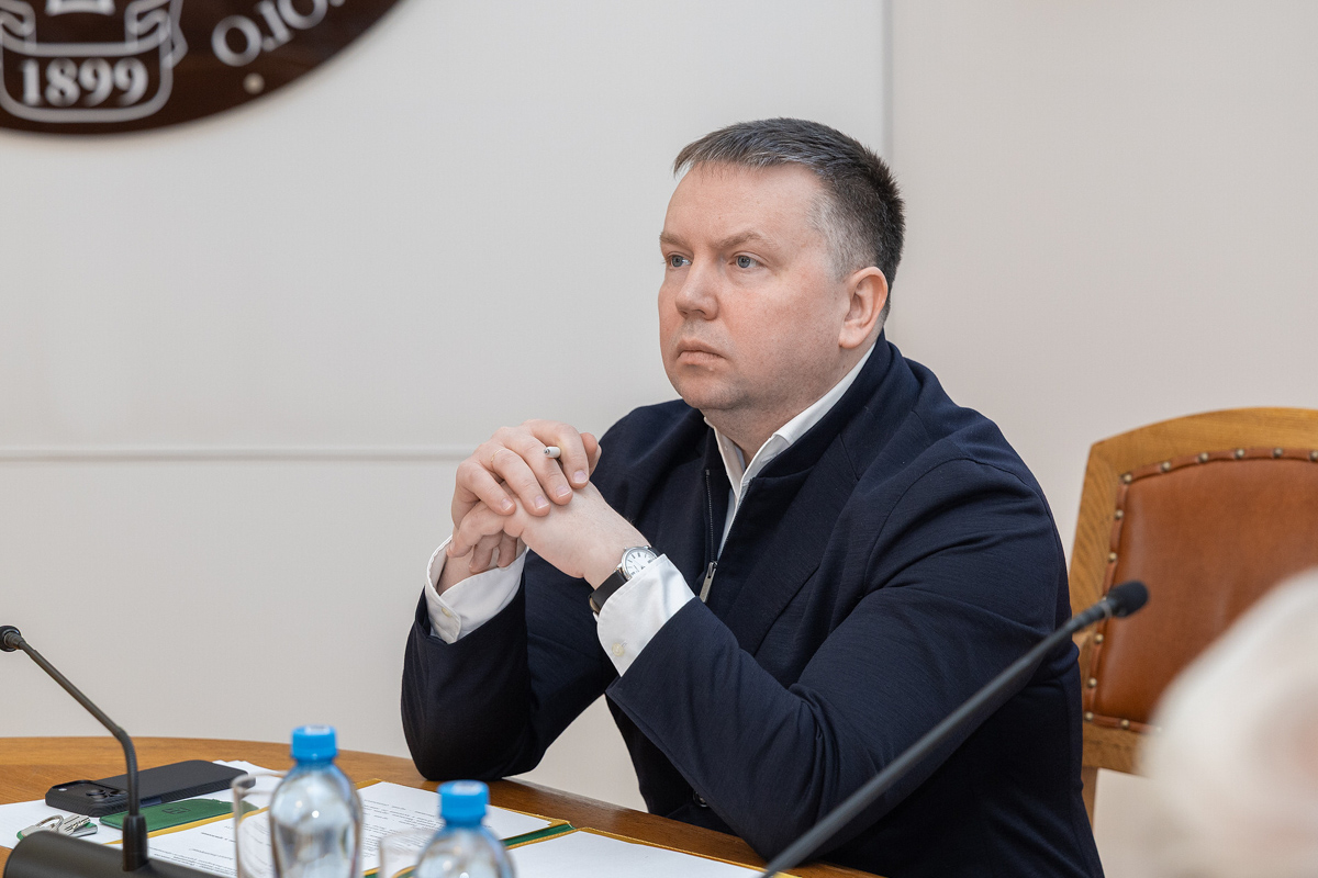 Учёный секретарь СПбПУ Дмитрий Карпов 