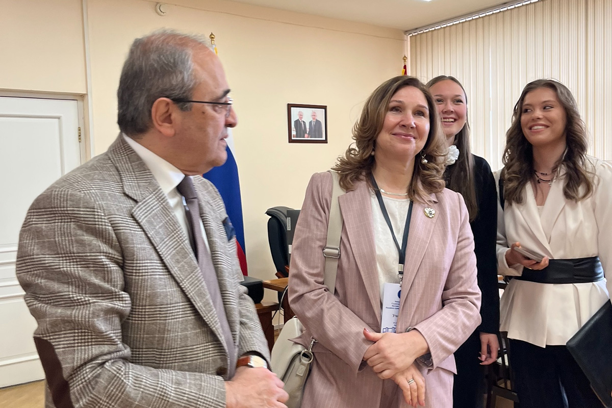Делегацию СПбПУ возглавила Светлана Головкина 