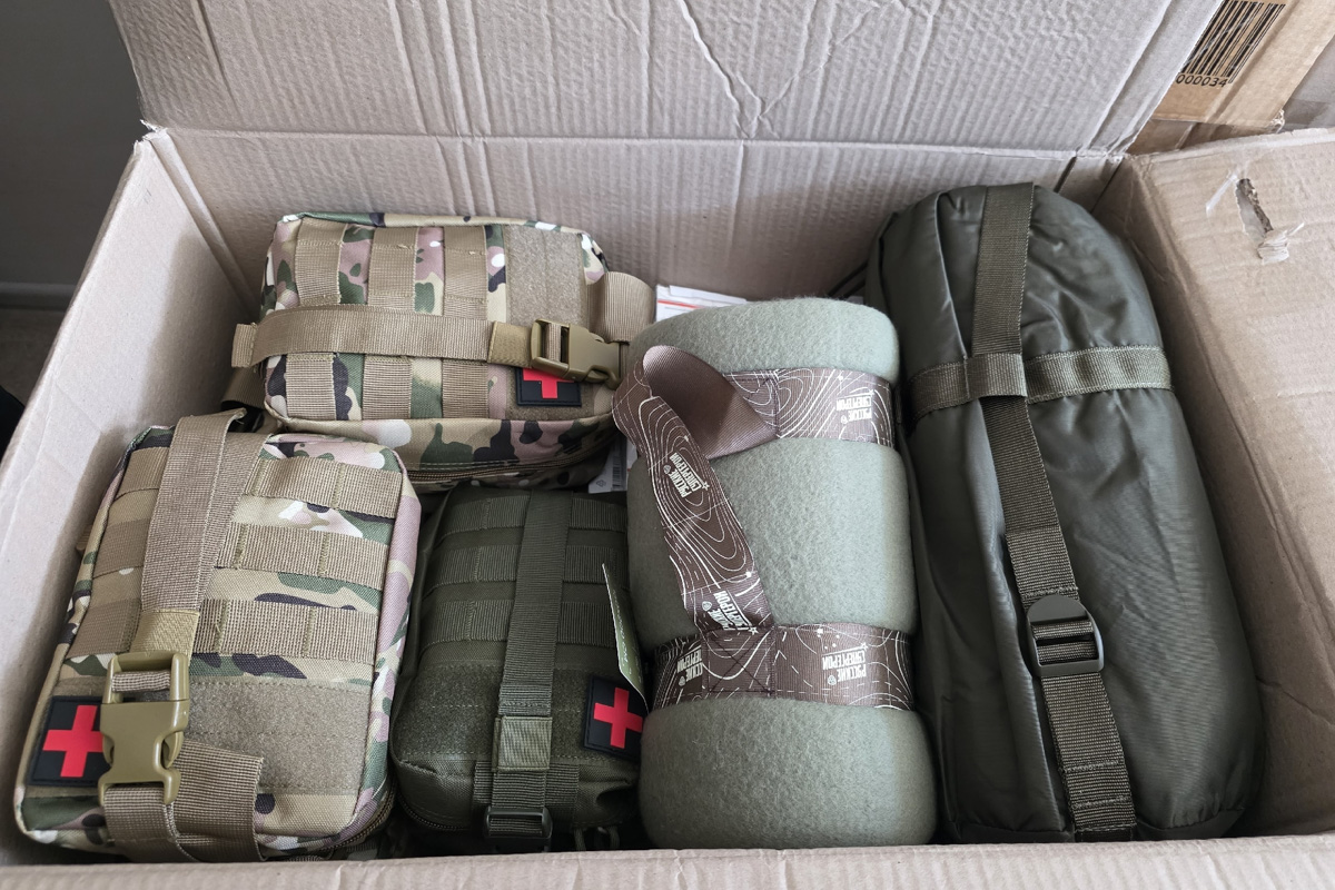 Политехники собрали около двух тонн гуманитарной помощи 
