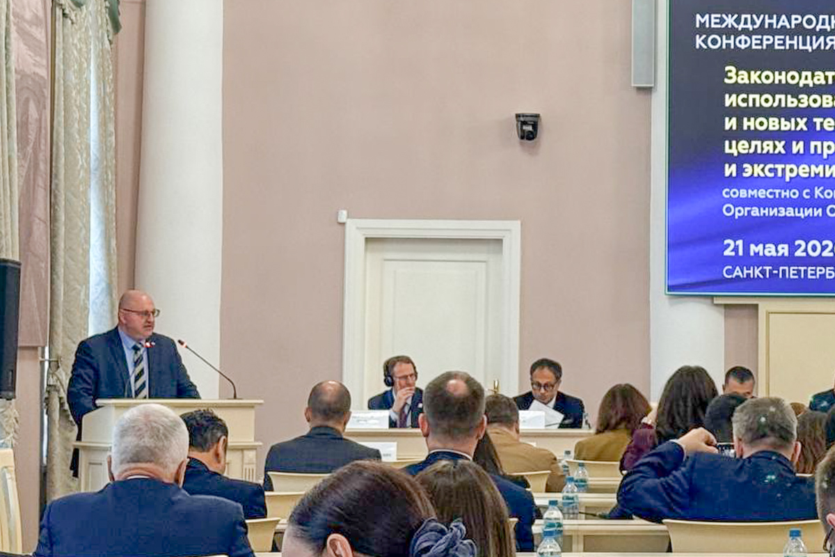 Директор ВШ ЮиСТЭ Дмитрий Мохоров выступил на международной конференции, посвящённой законодательному регулированию использования искусственного интеллекта 