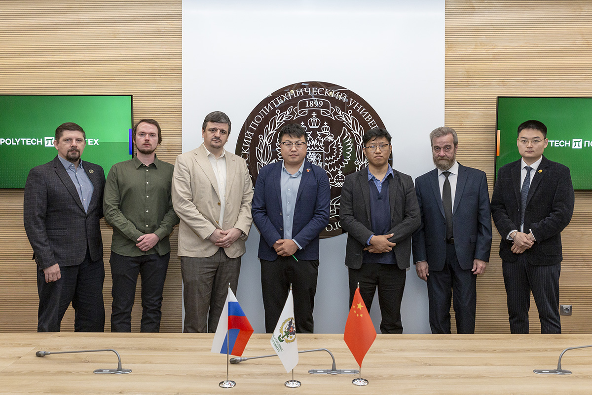 В Политехе обсудили сотрудничество с китайской компанией Qingte Group 
