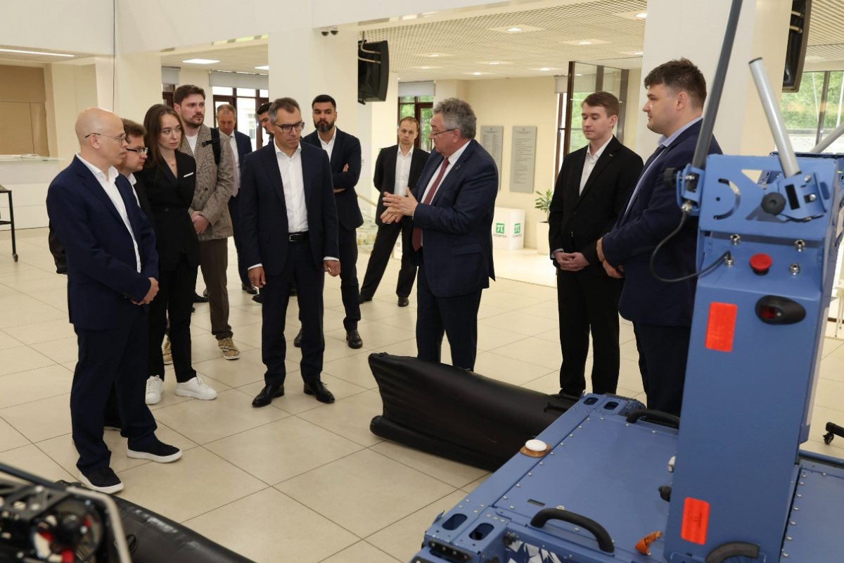 Гостям показали основные разработки Политеха 