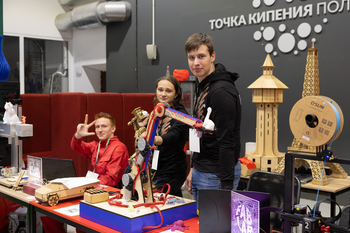 Познакомиться с инновационными проектами студентов можно в Башне Политех 