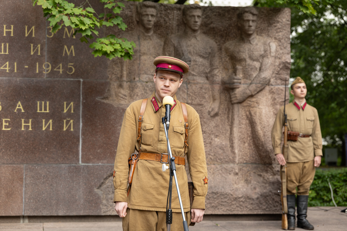 Руководитель направления военно-исторической реконструкции ВИК «Наш Политех» Михаил Коротков 