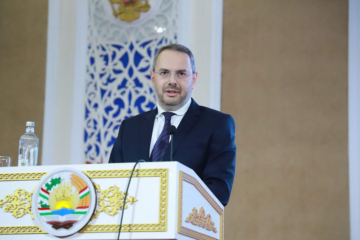 Заместитель министра науки и высшего образования РФ Константин Могилевский (фото пресс-служба РТСУ) 