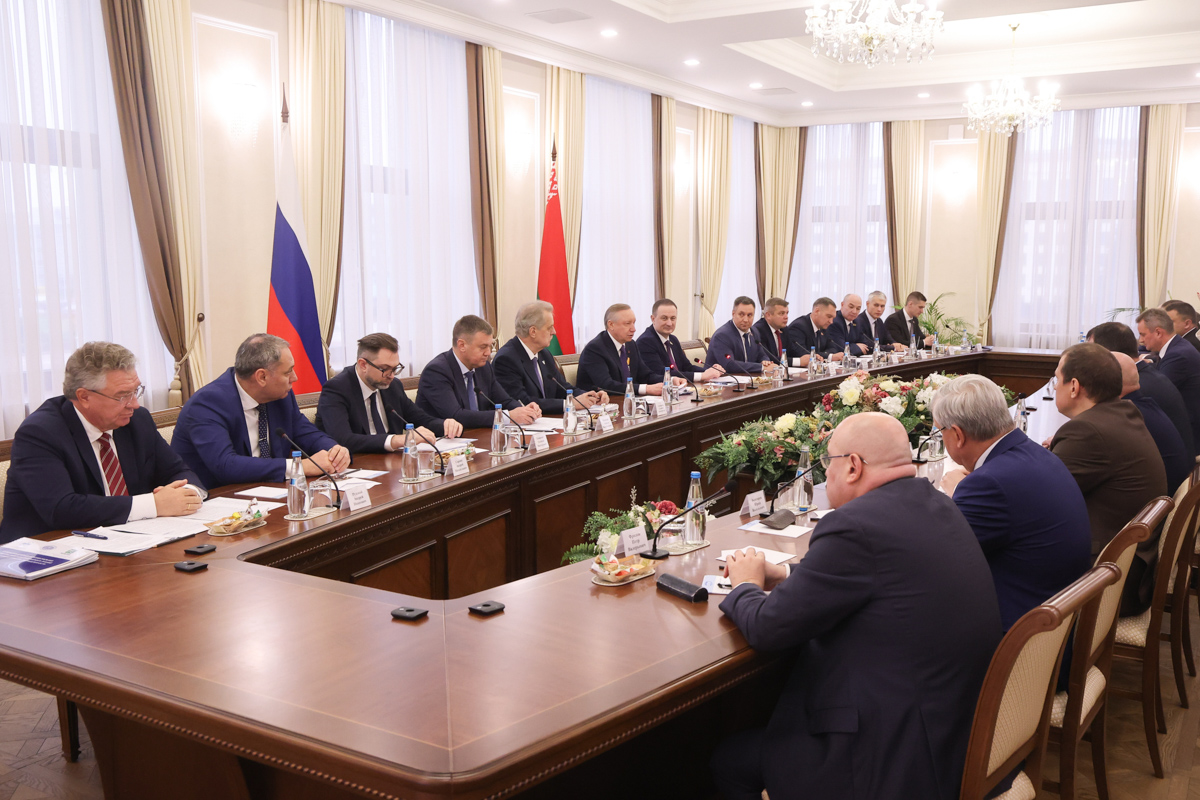 XVI заседание Совета делового сотрудничества правительств Санкт-Петербурга и Республики Беларусь