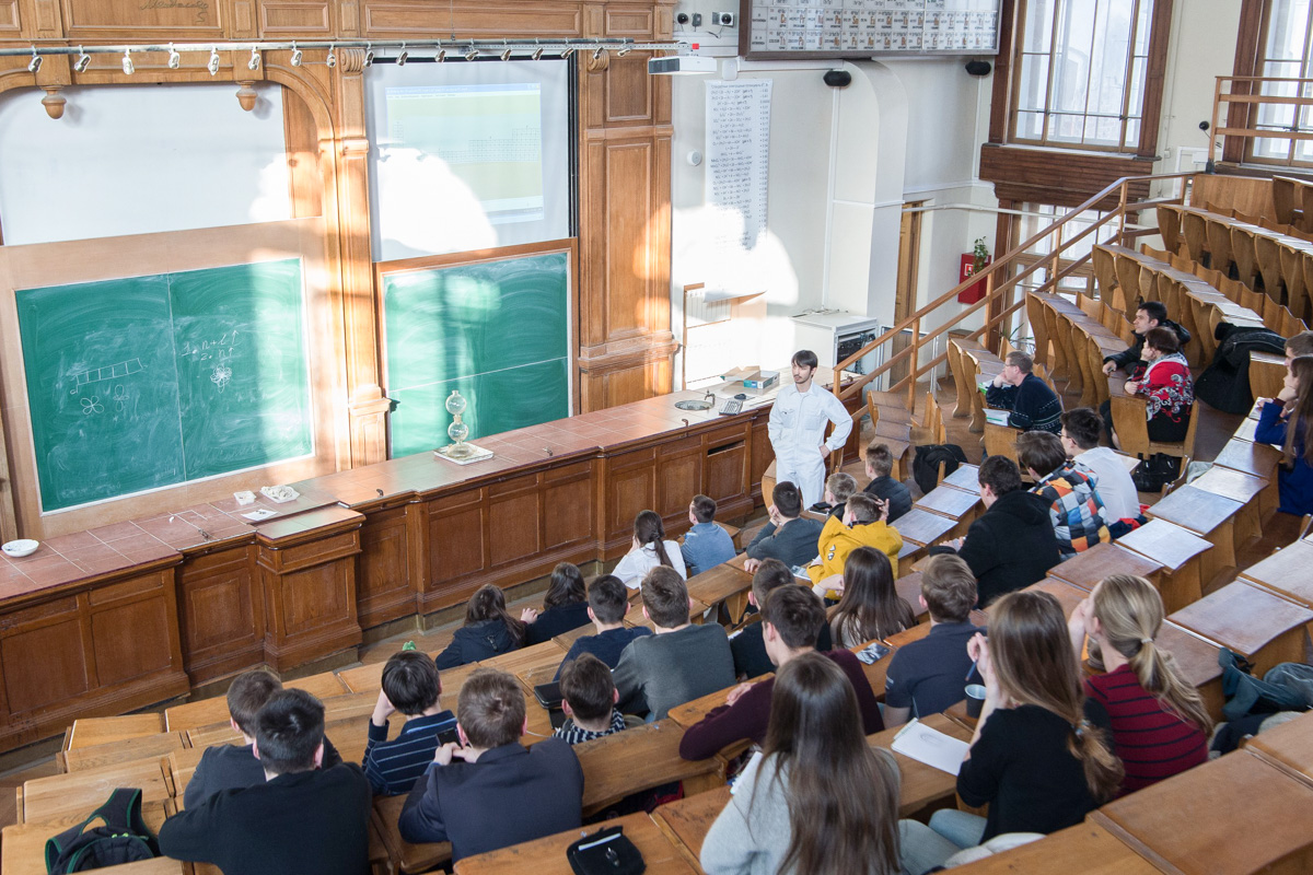 Занятие в СПбПУ, 2017 год 