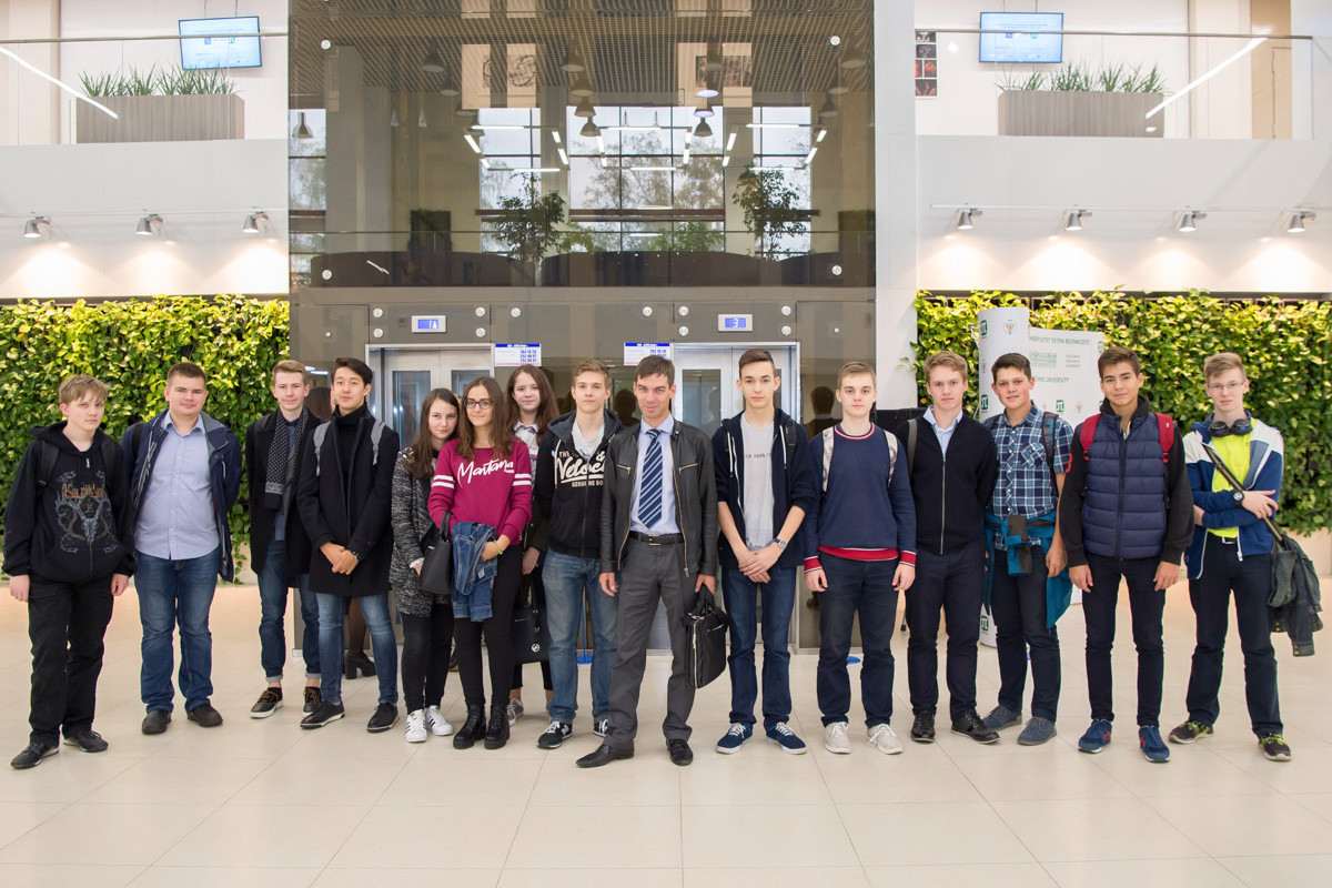 Лицеисты в НИК «Технополис», 2016 год 