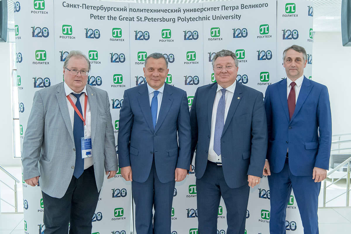Заместитель председателя Правительства РФ по вопросам ОПК Юрий БОРИСОВ посетил СПбПУ Заместитель председателя Правительства РФ по вопросам ОПК Юрий БОРИСОВ посетил СПбПУ