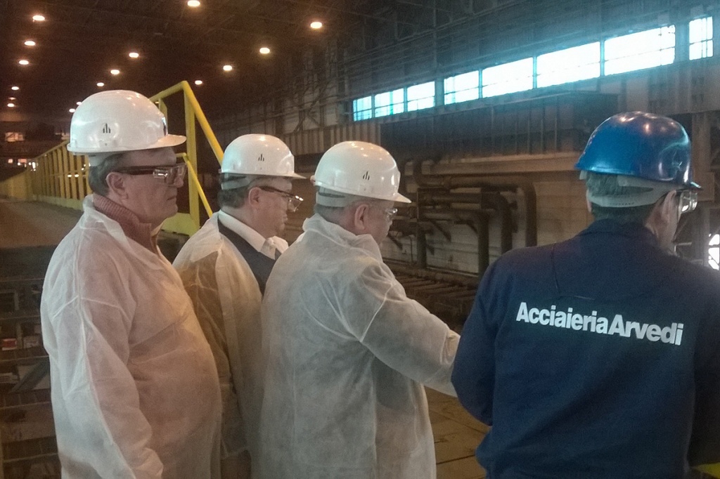  В Италии делегация СПбПУ посетила головные промышленные предприятия концерна Arvedi SpA