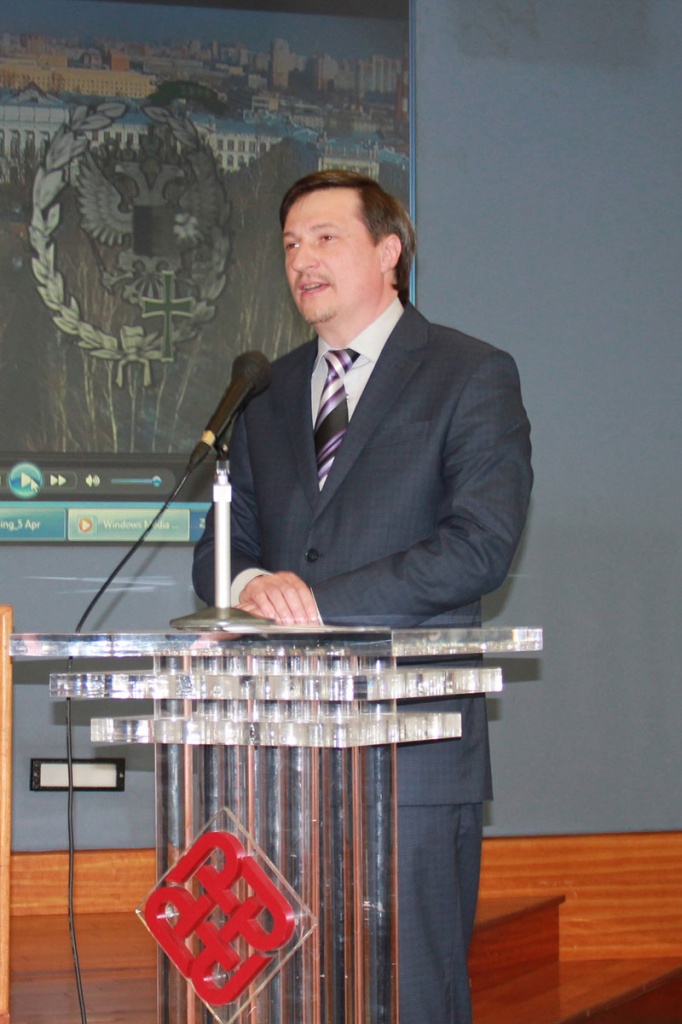 Выступление проректора по международной деятельности Д.Г. Арсеньева на международной конференции WC2