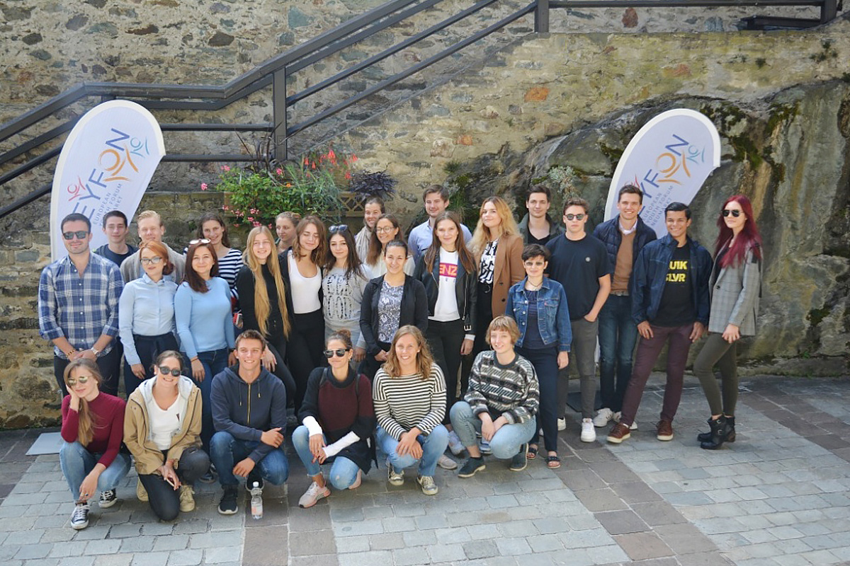 Студенты СПбПУ приняли участие в молодежном форуме EYFON в Австрии 