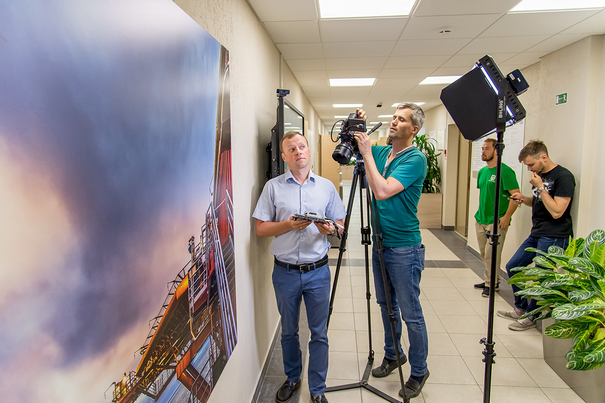 Участники съёмочного процесса 