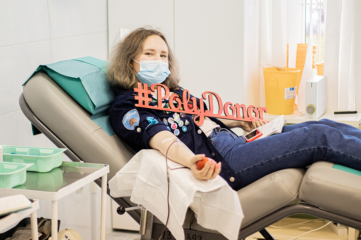 Стать героем может каждый: завершилась акция «День донора СПбПУ» Стать героем может каждый: завершилась акция «День донора СПбПУ»